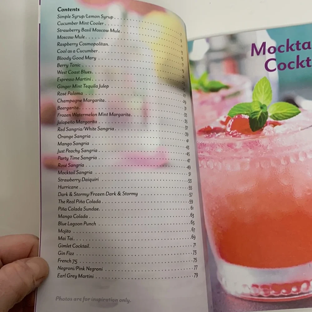 Book | Mocktails & Cocktails Made Simple | Sober Party | Drink Ideas Recipes
